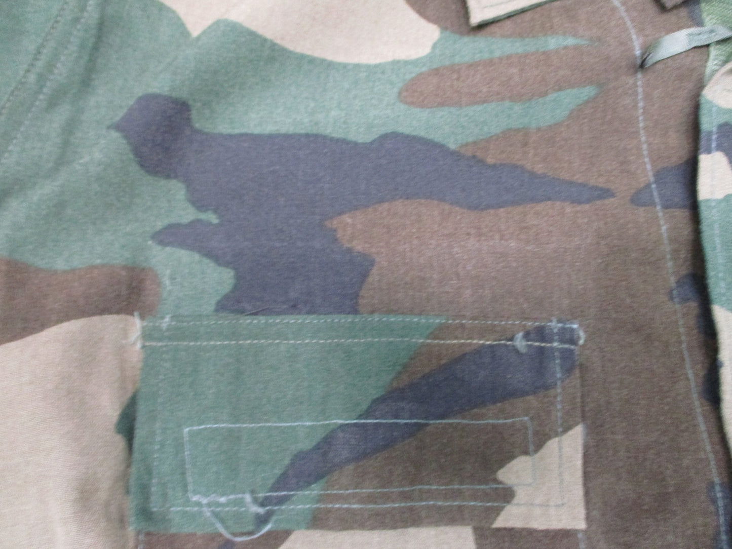 USGI Woodland Aircrew Combat Coat Large Short 2nd Infantry Division PFC FR
