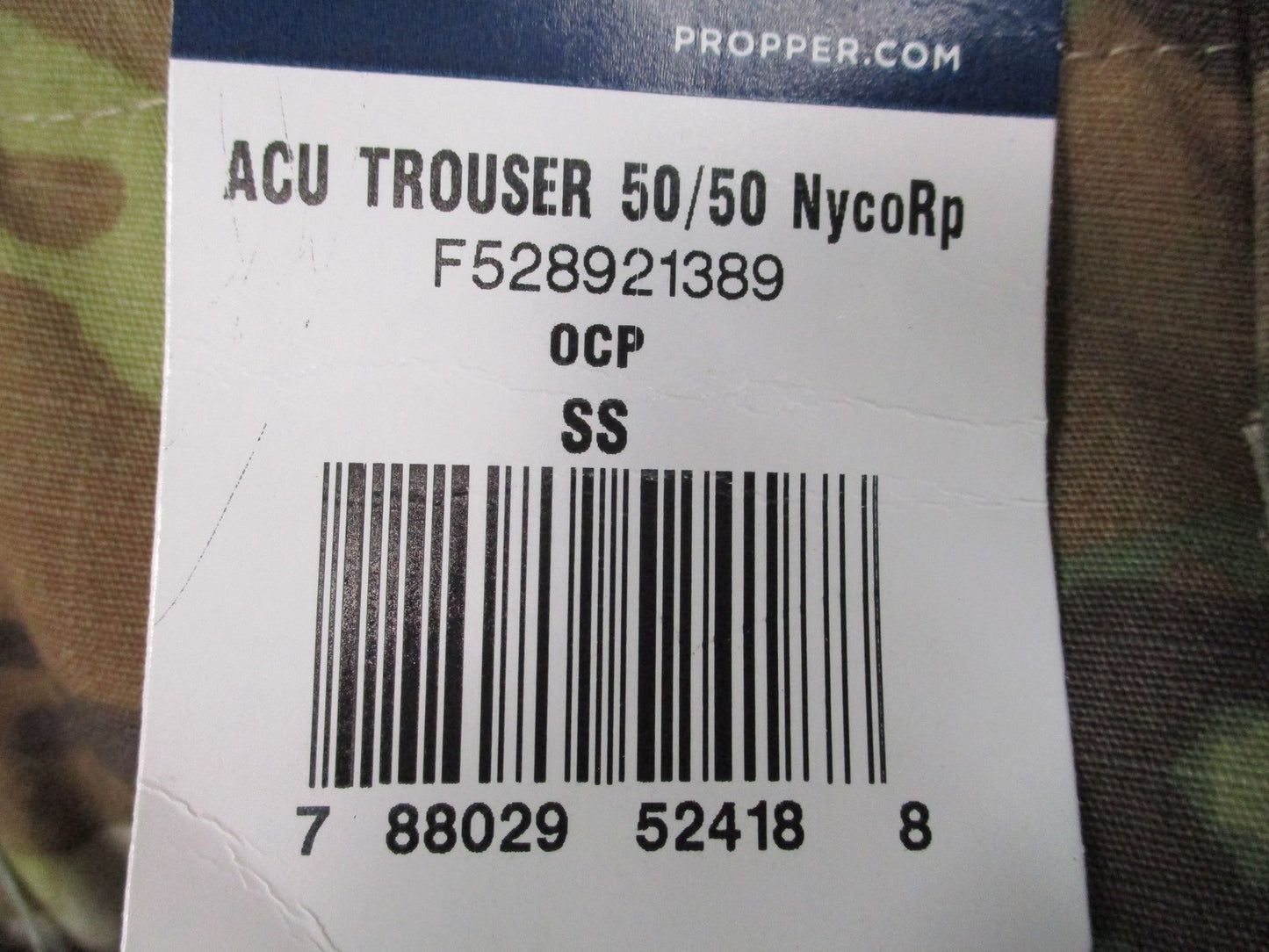 US Army Scorpion OCP ACU Trousers Small Short NWT 8415-01-623-4175 Propper