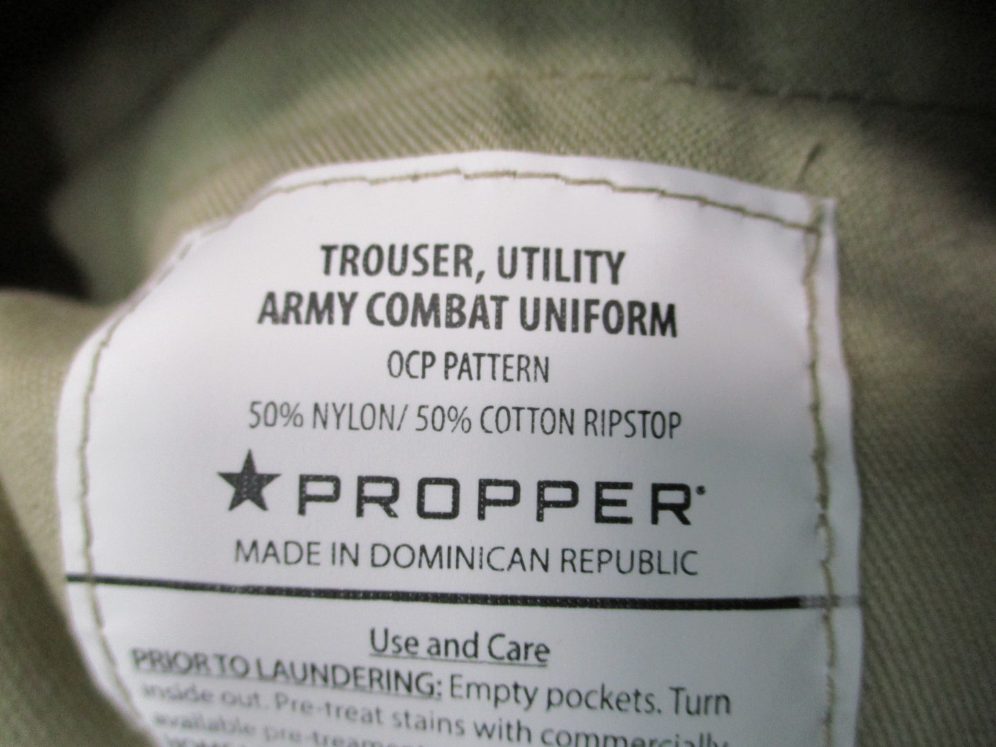 US Army Scorpion OCP ACU Trousers Small Short NWT 8415-01-623-4175 Propper