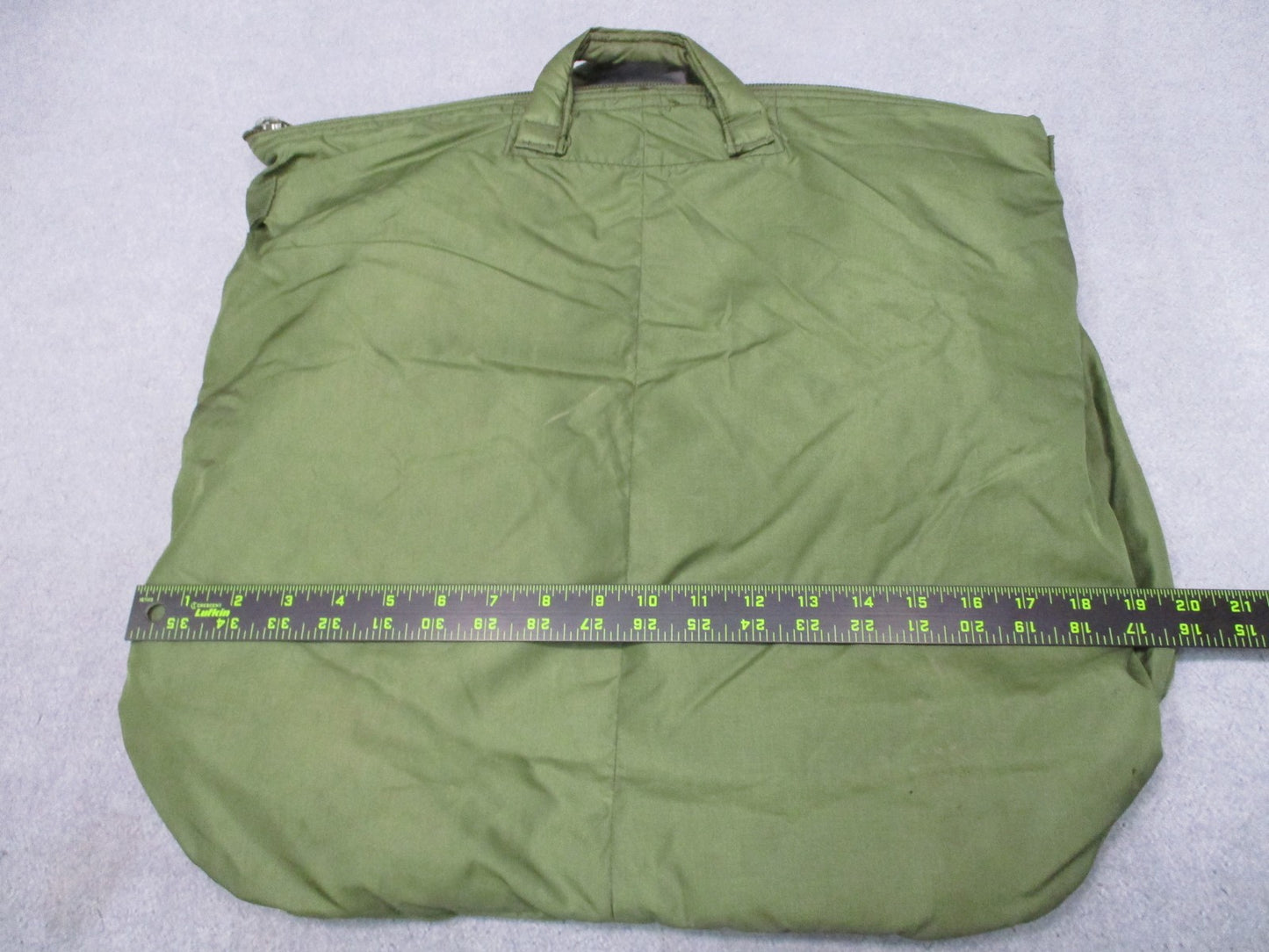 USGI UNICOR Flyer's Helmet Bag OD Green Military Padded NSN 8415-00-782-2989