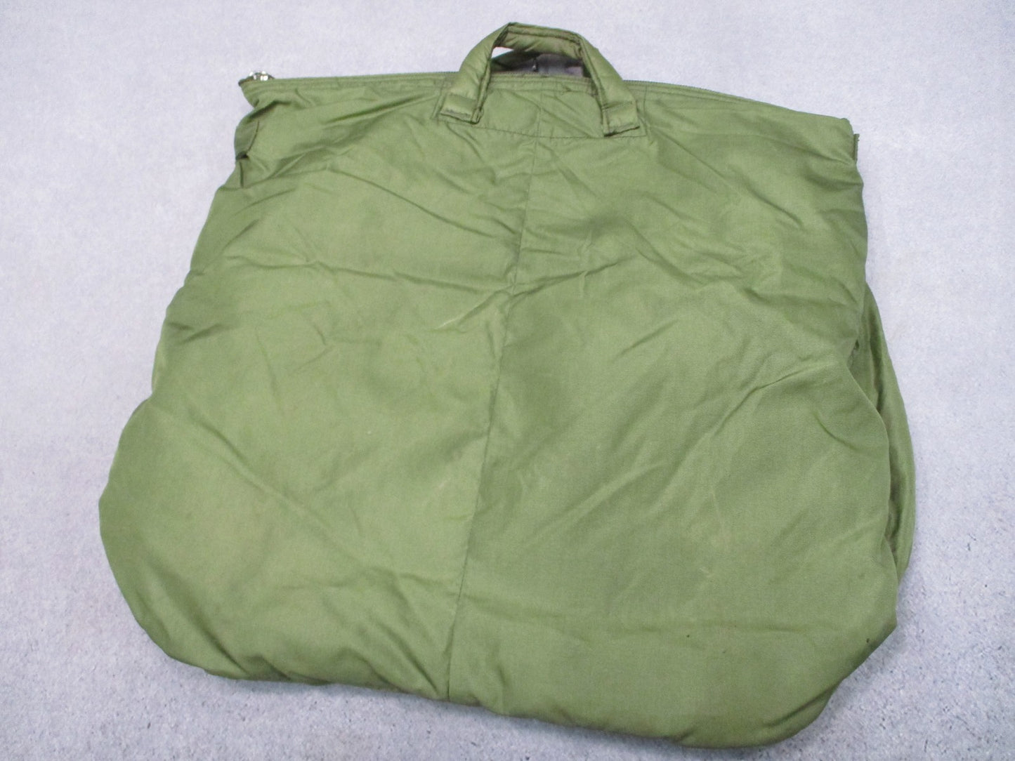 USGI UNICOR Flyer's Helmet Bag OD Green Military Padded NSN 8415-00-782-2989
