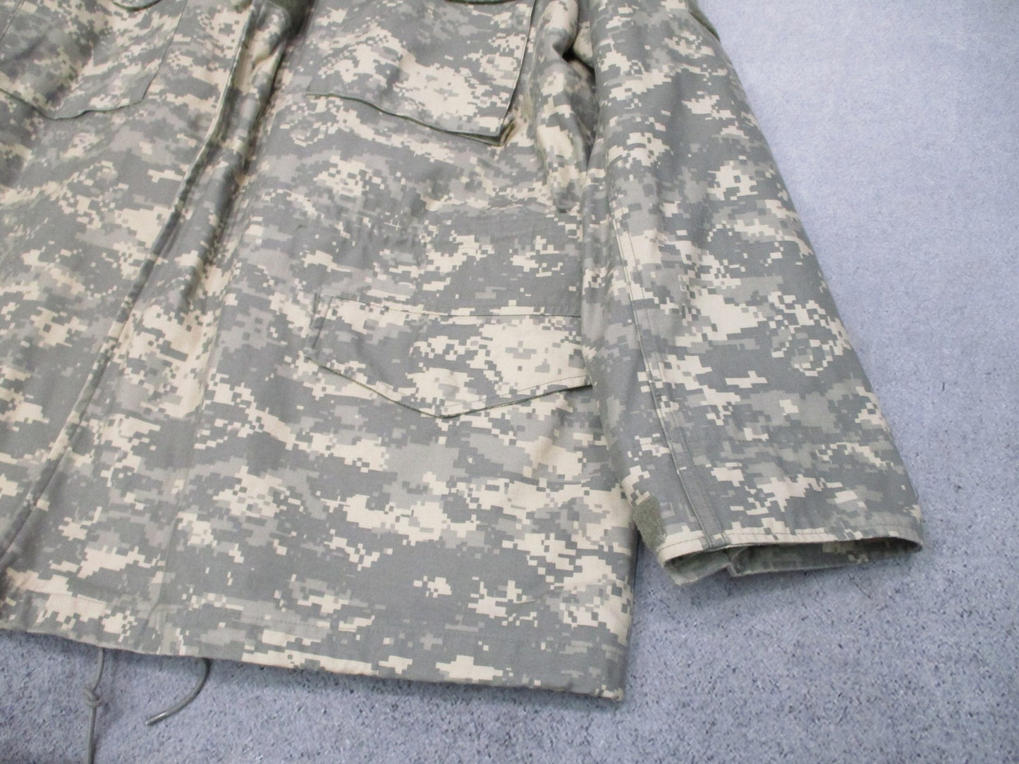 TRU-SPEC UCP ACU Cold Weather Field Coat XL Regular Hooded Military Jacket M65