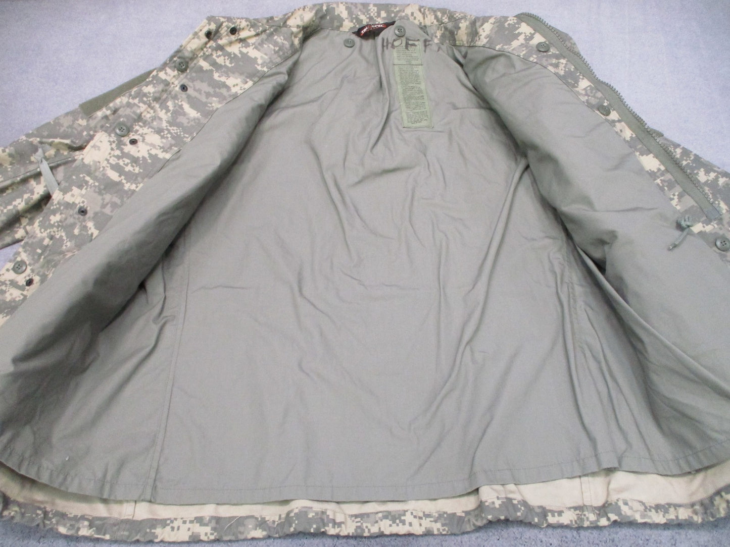 TRU-SPEC UCP ACU Cold Weather Field Coat XL Regular Hooded Military Jacket M65