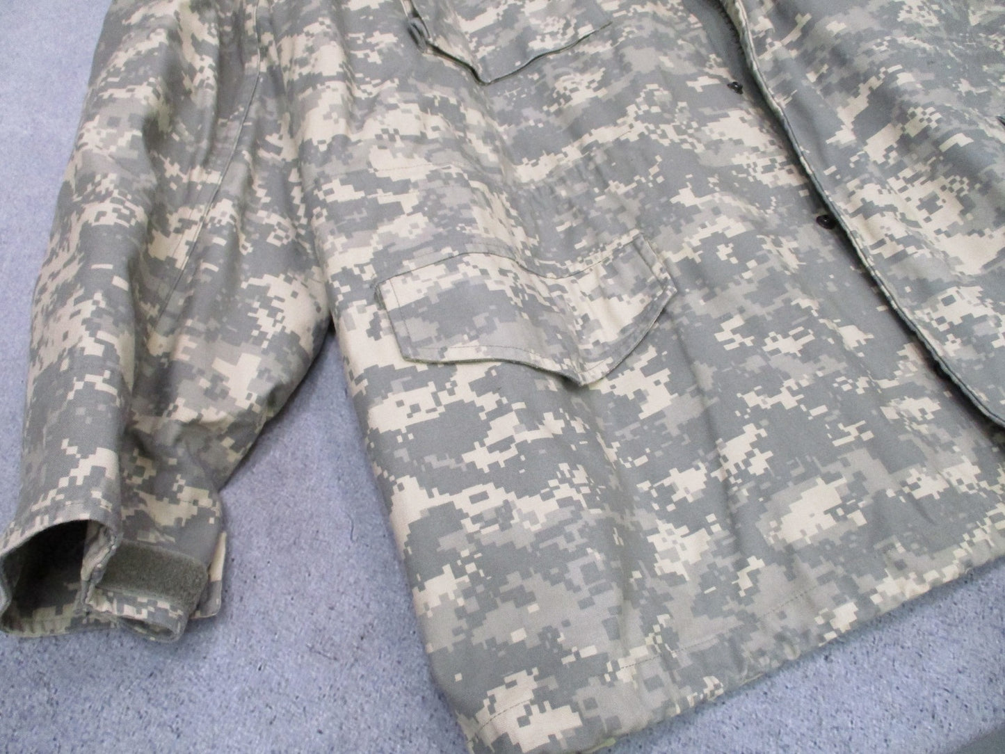 TRU-SPEC UCP ACU Cold Weather Field Coat XL Regular Hooded Military Jacket M65