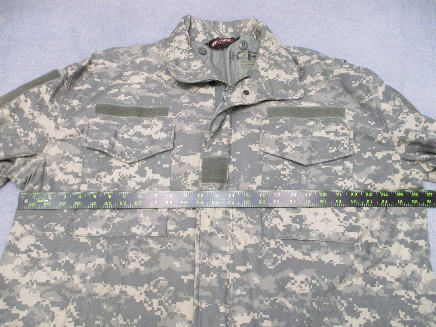 TRU-SPEC UCP ACU Cold Weather Field Coat XL Regular Hooded Military Jacket M65