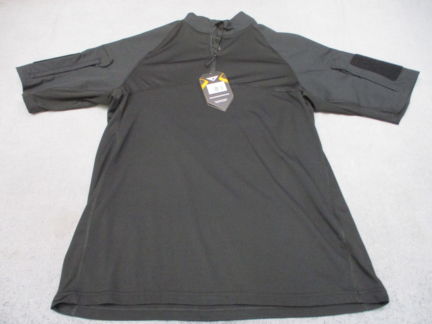 New Condor Outdoor Short Sleeve Combat Shirt Black Tactical Uniform Top Size XL
