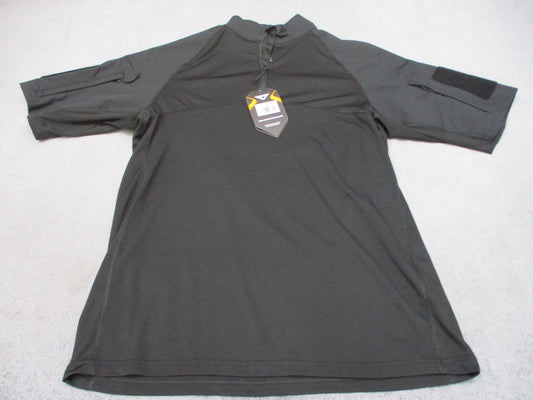 New Condor Outdoor Short Sleeve Combat Shirt Black Tactical Uniform Top Size XL