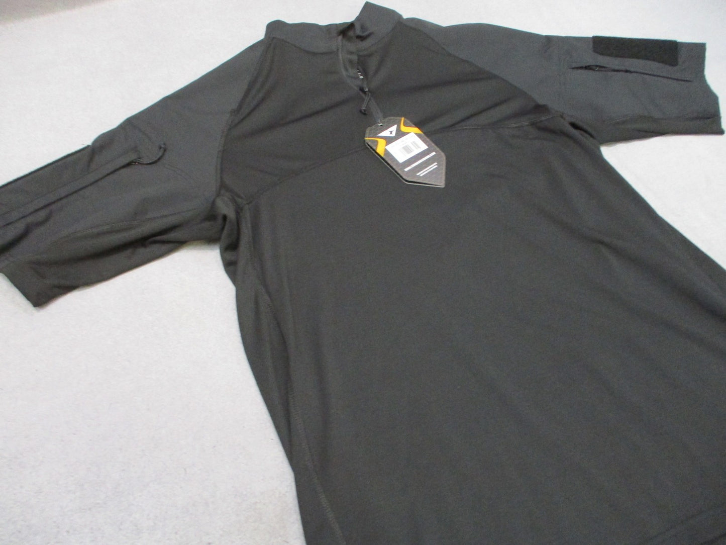 New Condor Outdoor Short Sleeve Combat Shirt Black Tactical Uniform Top Size XL