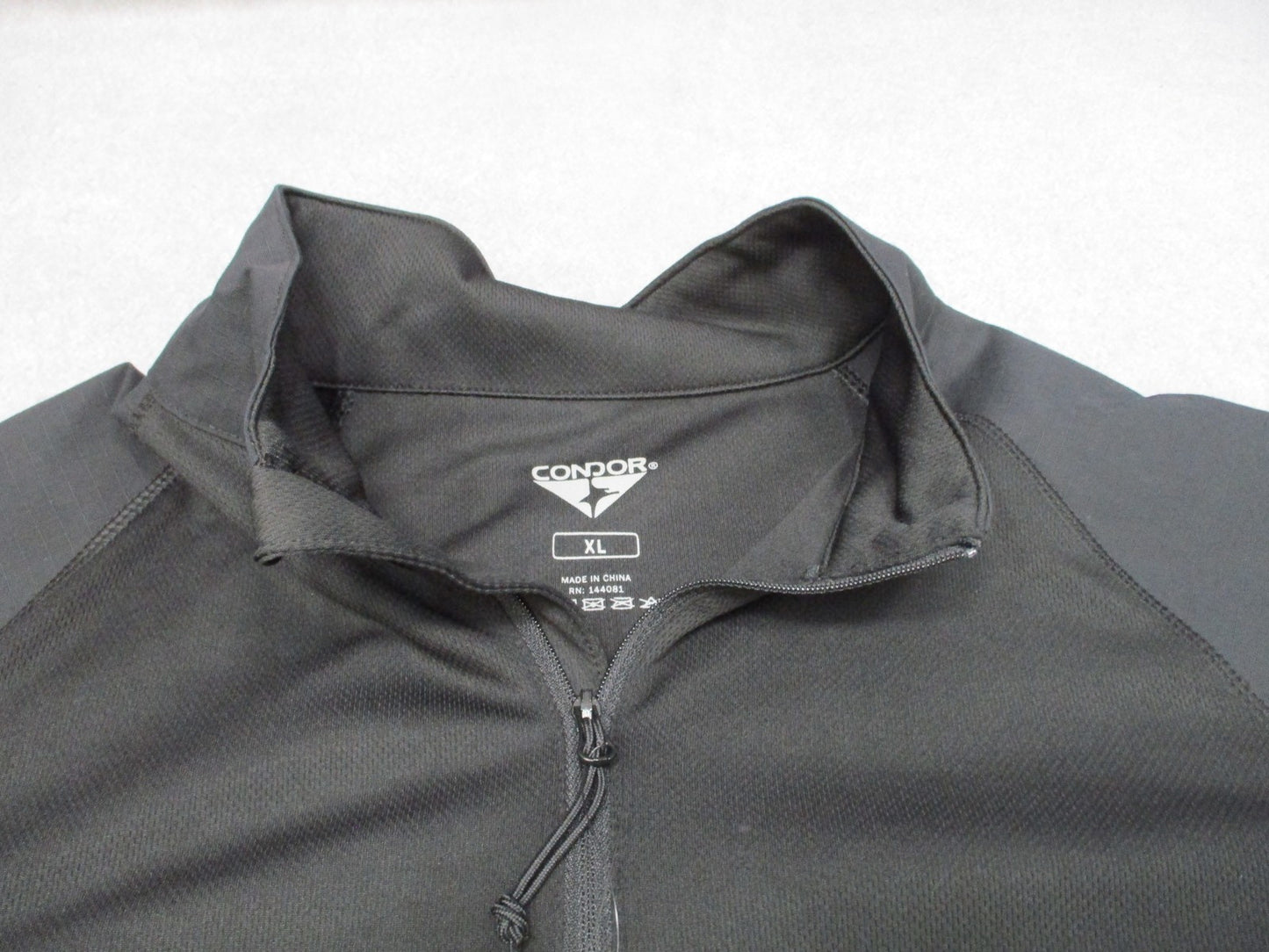 New Condor Outdoor Short Sleeve Combat Shirt Black Tactical Uniform Top Size XL