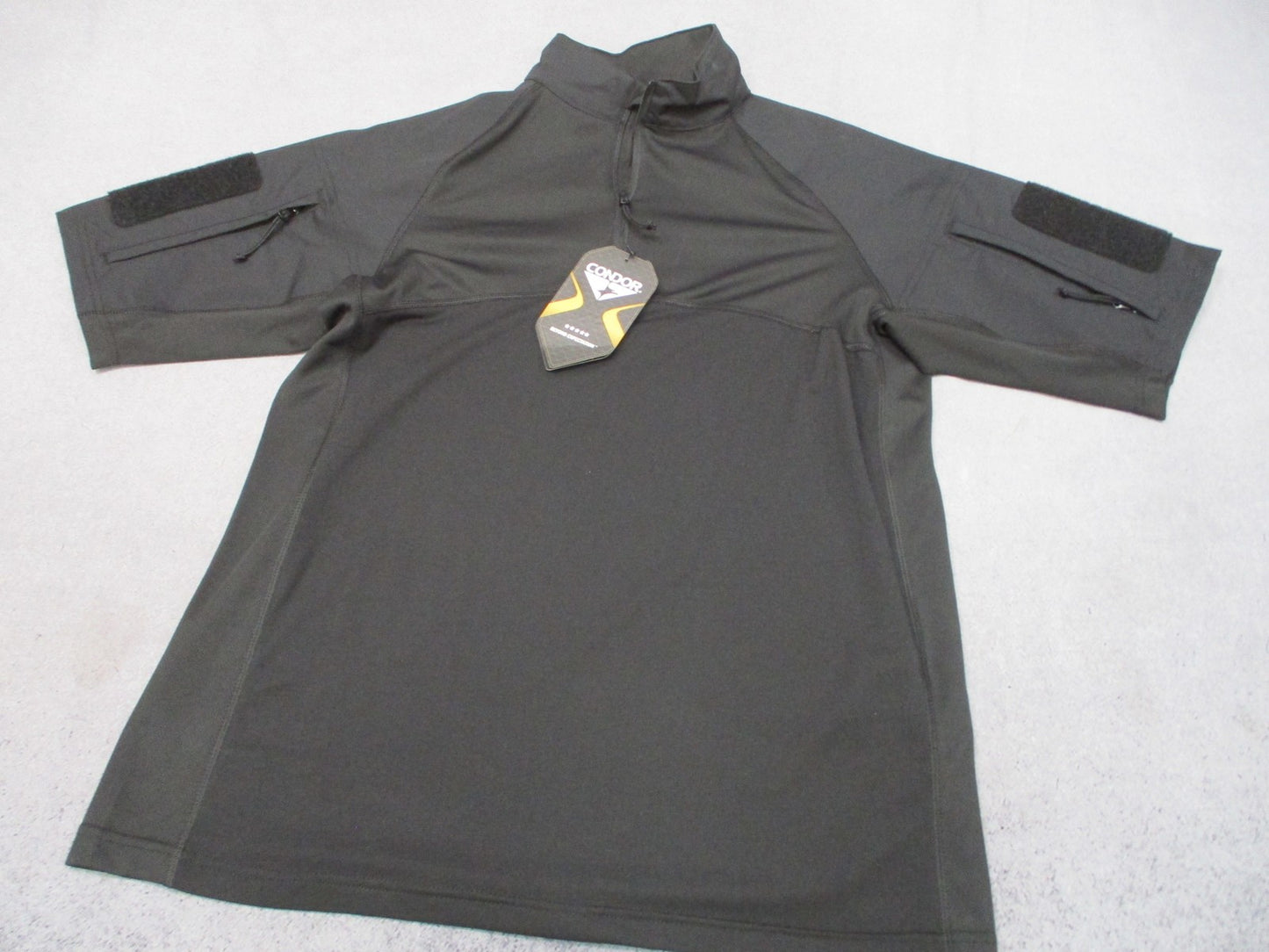 New Condor Tactical Short Sleeve Combat Shirt Black Size M 101144