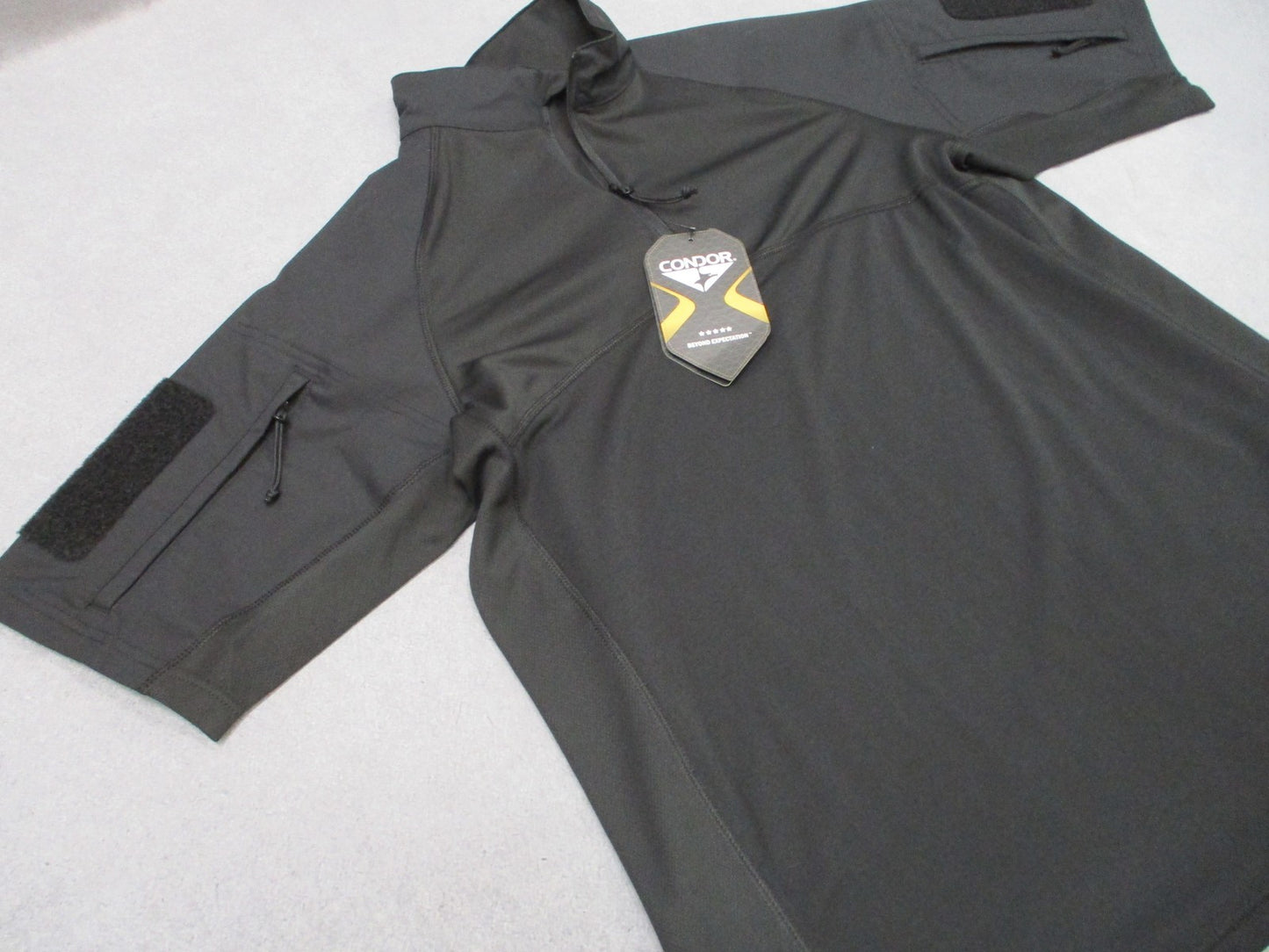New Condor Tactical Short Sleeve Combat Shirt Black Size M 101144