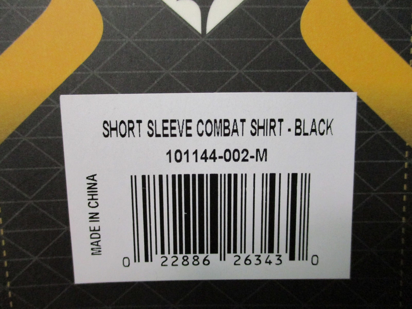 New Condor Tactical Short Sleeve Combat Shirt Black Size M 101144