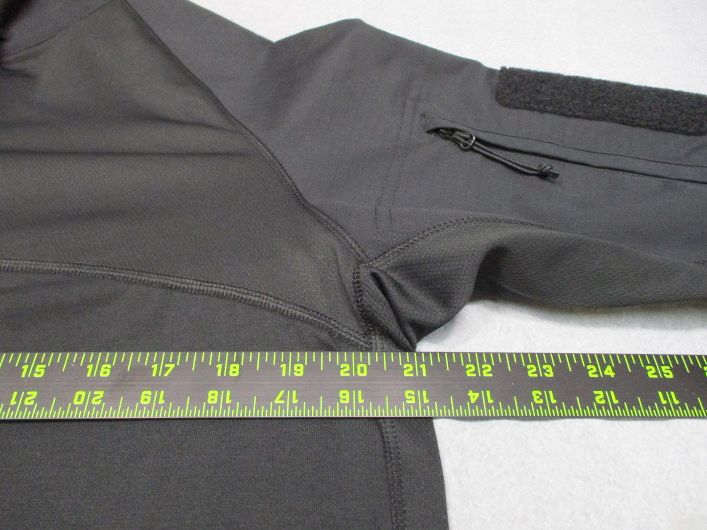 Condor Short Sleeve Combat Shirt Black Large 101144-002-L Tactical 1/4 Zip