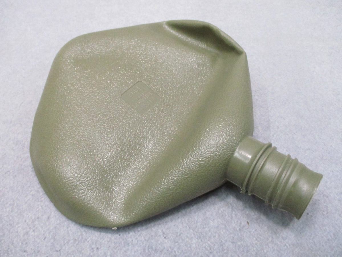 2x PACK NOS USGI 1 & 2 QT Canteen Cap Kit M40 Gas Mask Caps Retention Strap