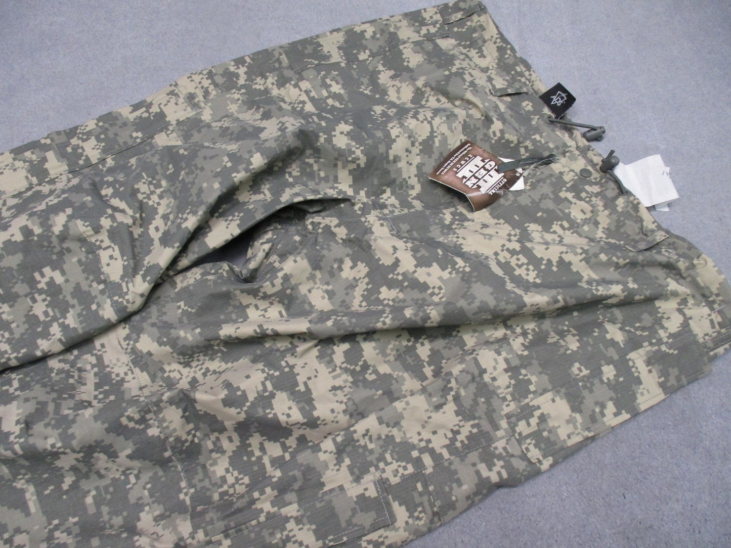 GEN 3 ACU DIGITAL GORE-TEX PANTS LEVEL 6 TROUSERS WET WEATHER PANTS LARGE/REG