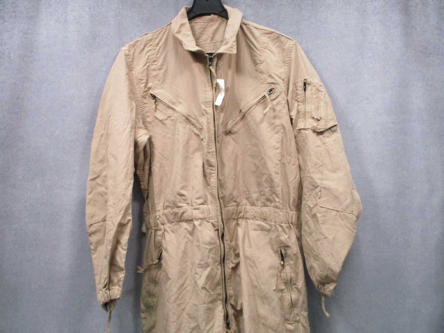 USGI Army Issue CVC Combat Vehicle Crewmen's Overalls Large-Long Tan 100% Aramid