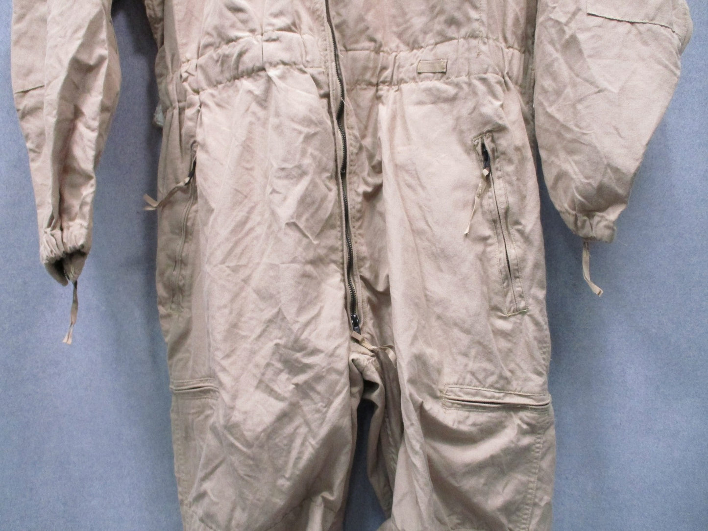USGI Army Issue CVC Combat Vehicle Crewmen's Overalls Large-Long Tan 100% Aramid