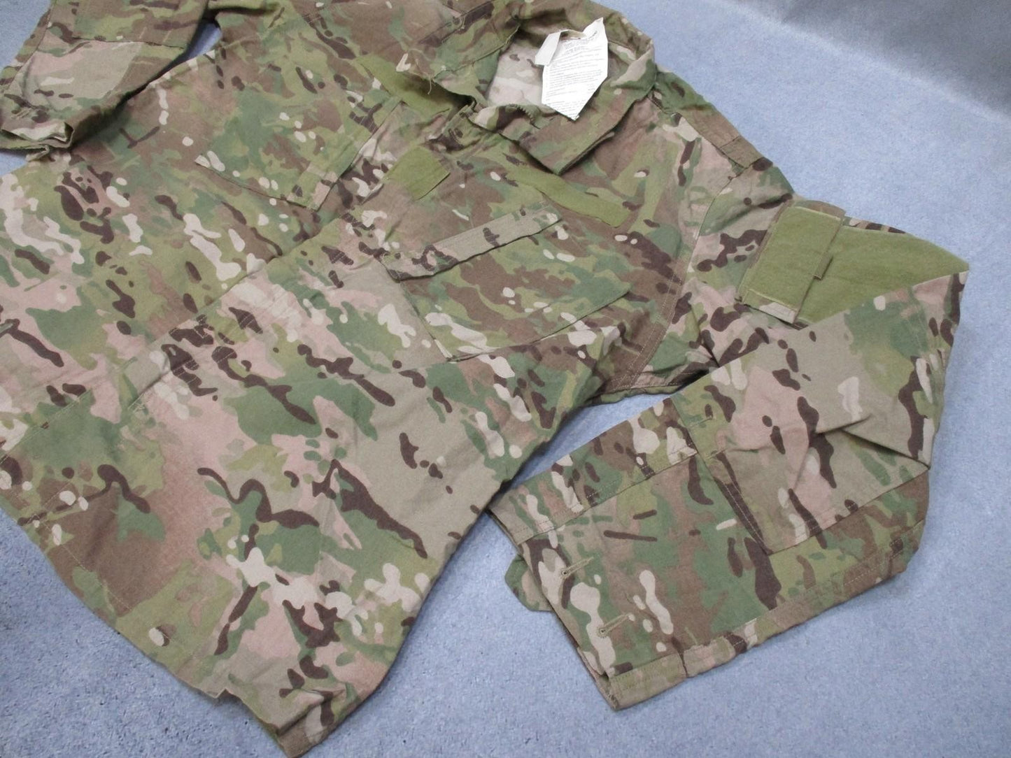 US Army ACU Jacket Flame Resistant MultiCam Team Soldier Certified Gear LargeReg