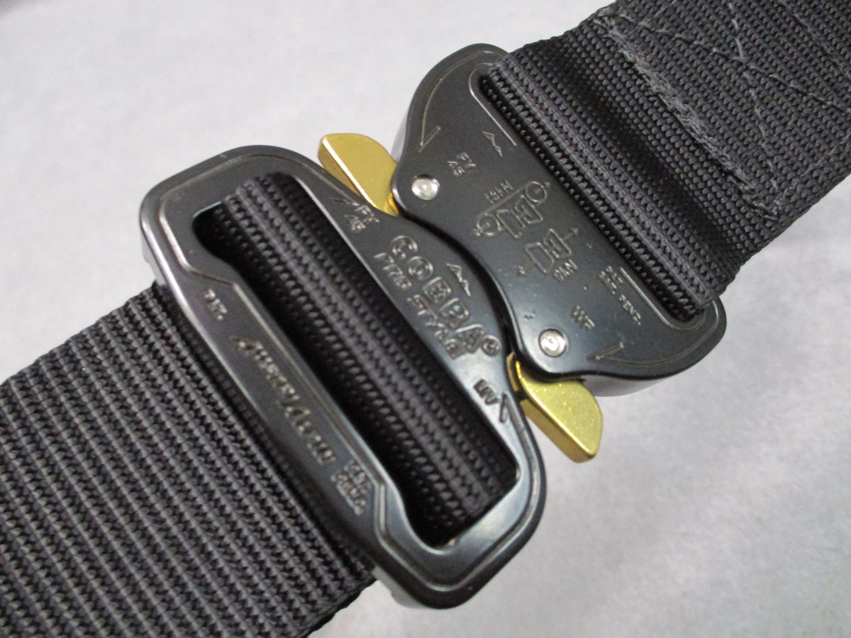 Condor US1078 Belt Black AUSTRIALPIN COBRA Buckle Made USA Medium Large New
