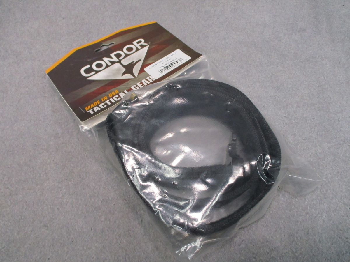 Condor US1078 Belt Black AUSTRIALPIN COBRA Buckle Made USA Medium Large New
