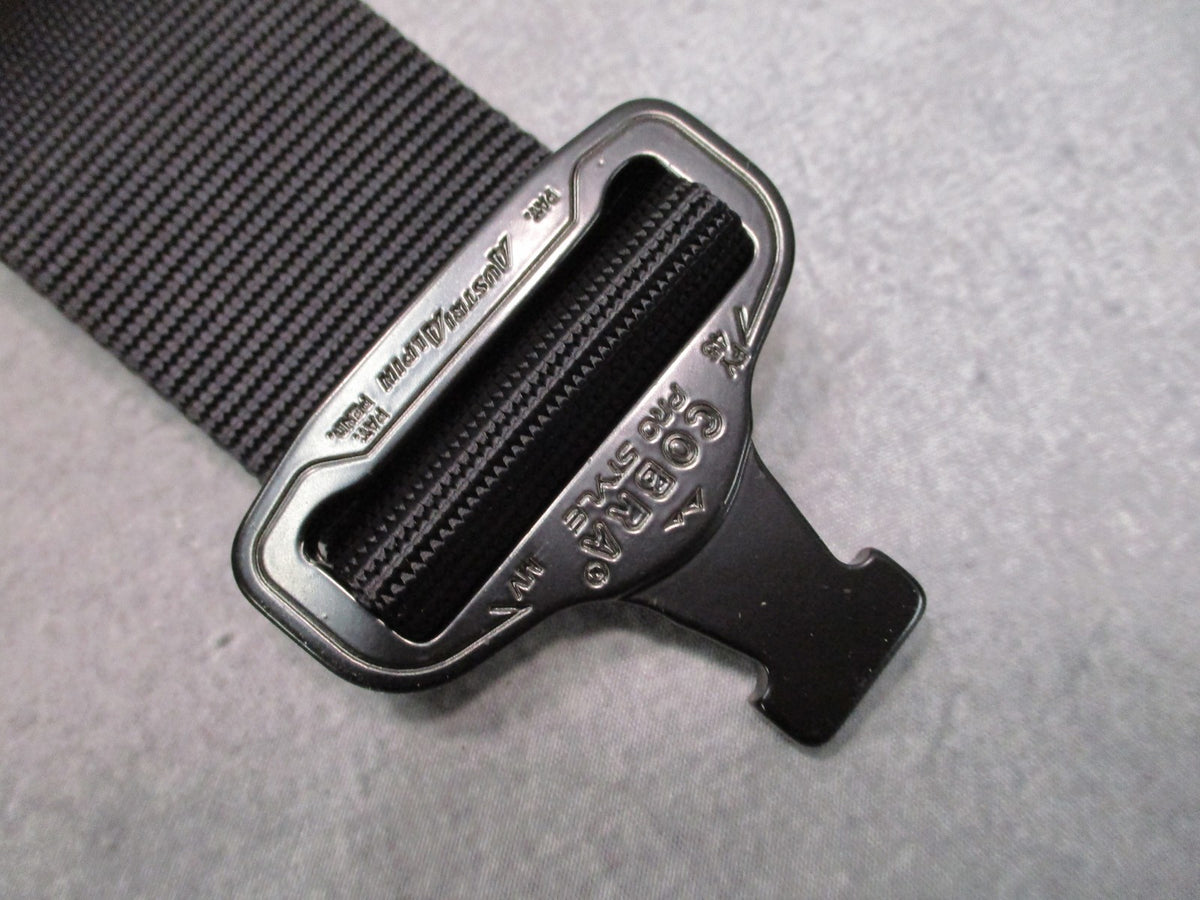Condor US1078 Belt Black AUSTRIALPIN COBRA Buckle Made USA Medium Large New