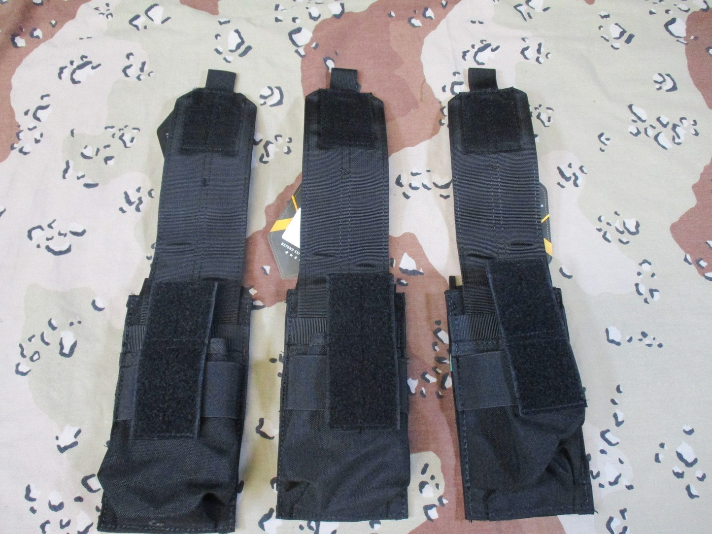 3x Condor Single Rifle Magazine Pouch Black MOLLE Tactical Mag Holder New