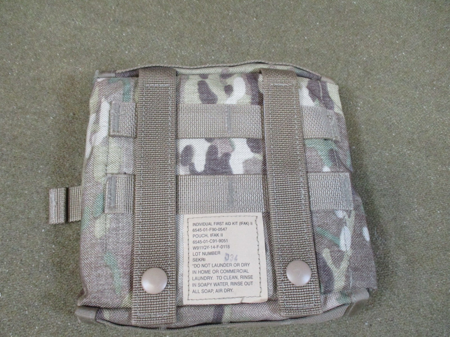 US Military IFAK II Pouch & 3 Inserts MultiCam Tactical Medical Kit Surplus