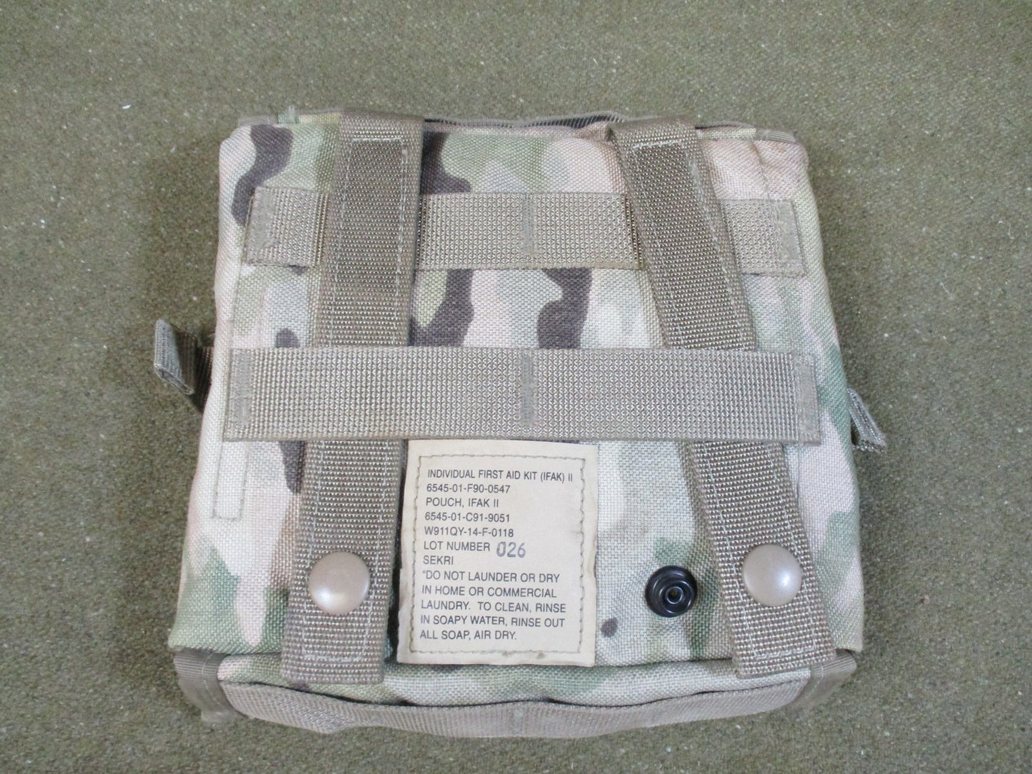 US Military IFAK II Pouch & 3 Inserts MultiCam Tactical Medical Kit Surplus