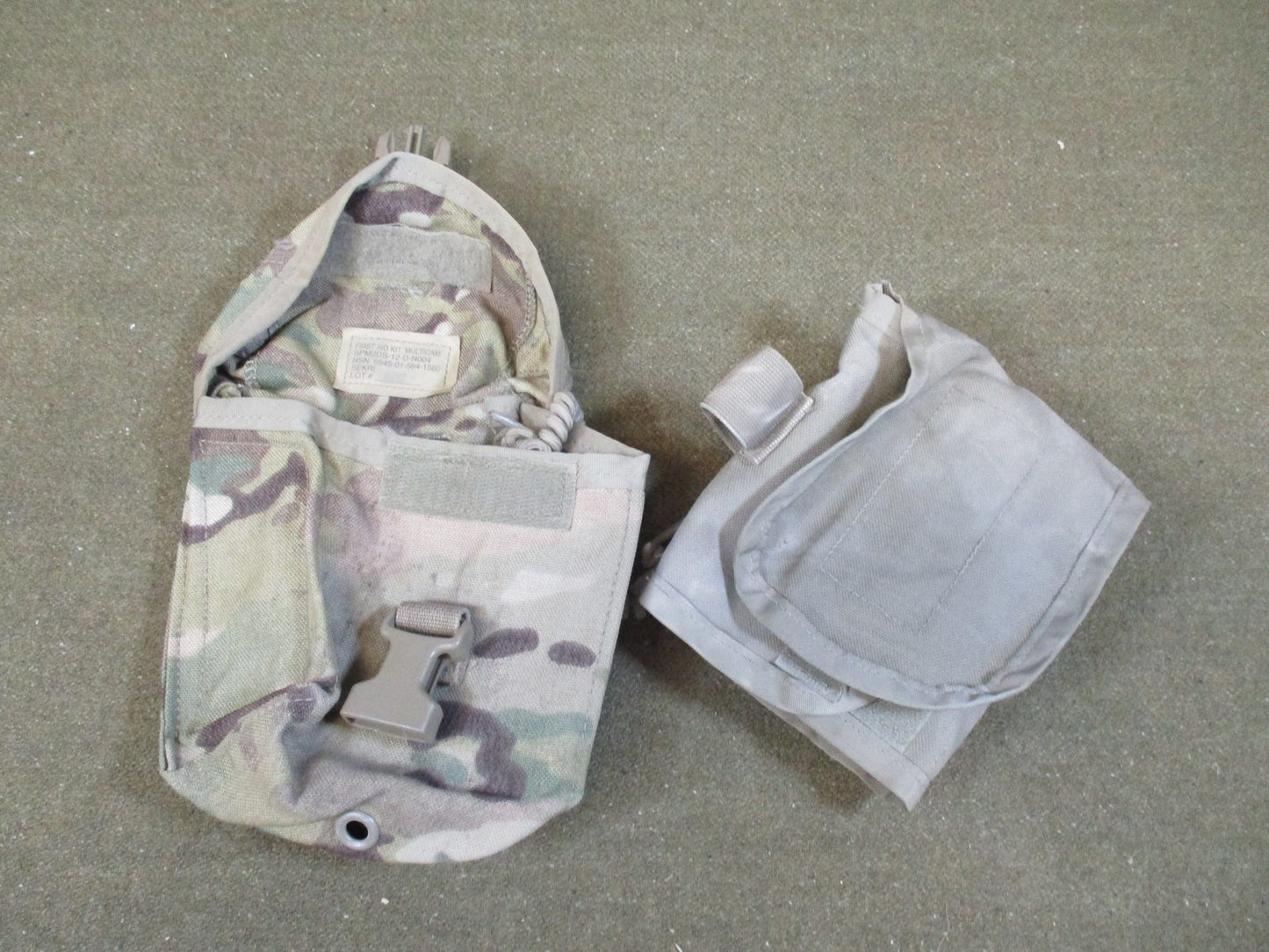 US Military Issue Multicam IFAK Pouch & Insert MOLLE Tactical First Aid Kit 1582