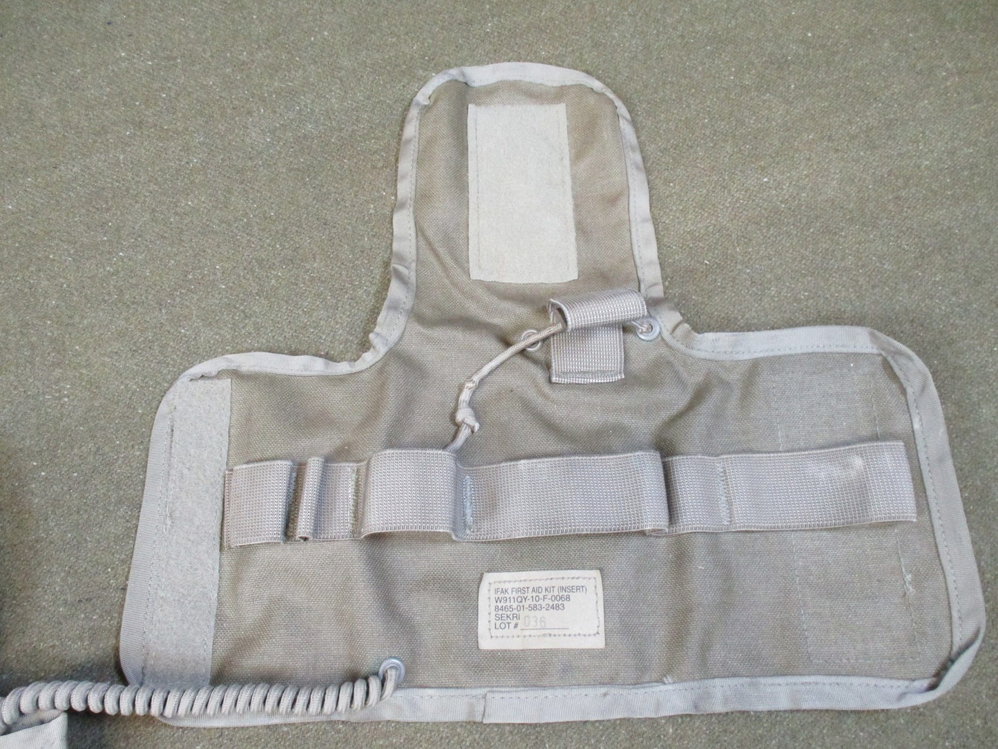 US Military Issue Multicam IFAK Pouch & Insert MOLLE Tactical First Aid Kit 1582