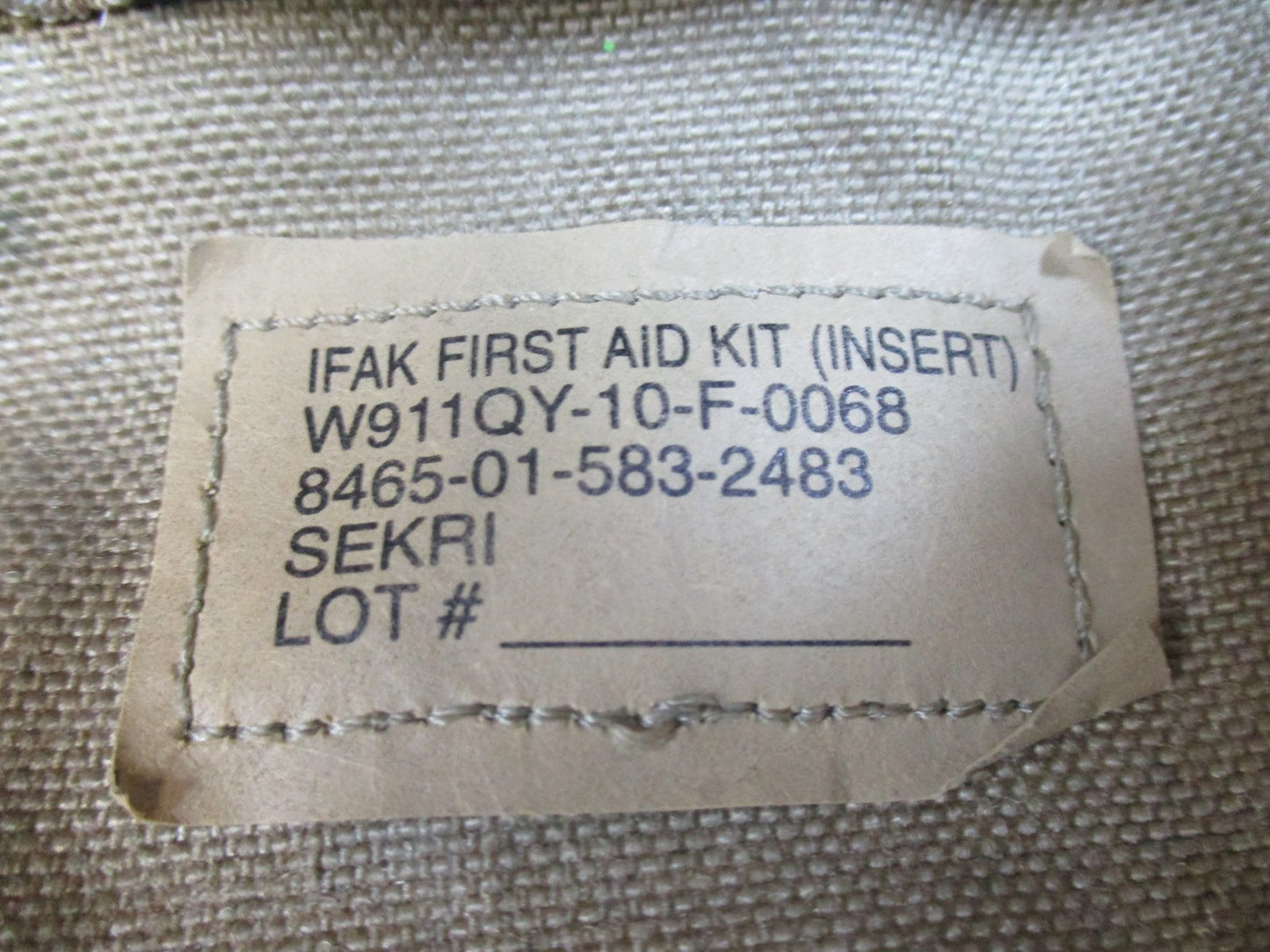 US Military Issue Multicam IFAK Pouch & Insert MOLLE Tactical First Aid Kit 1582