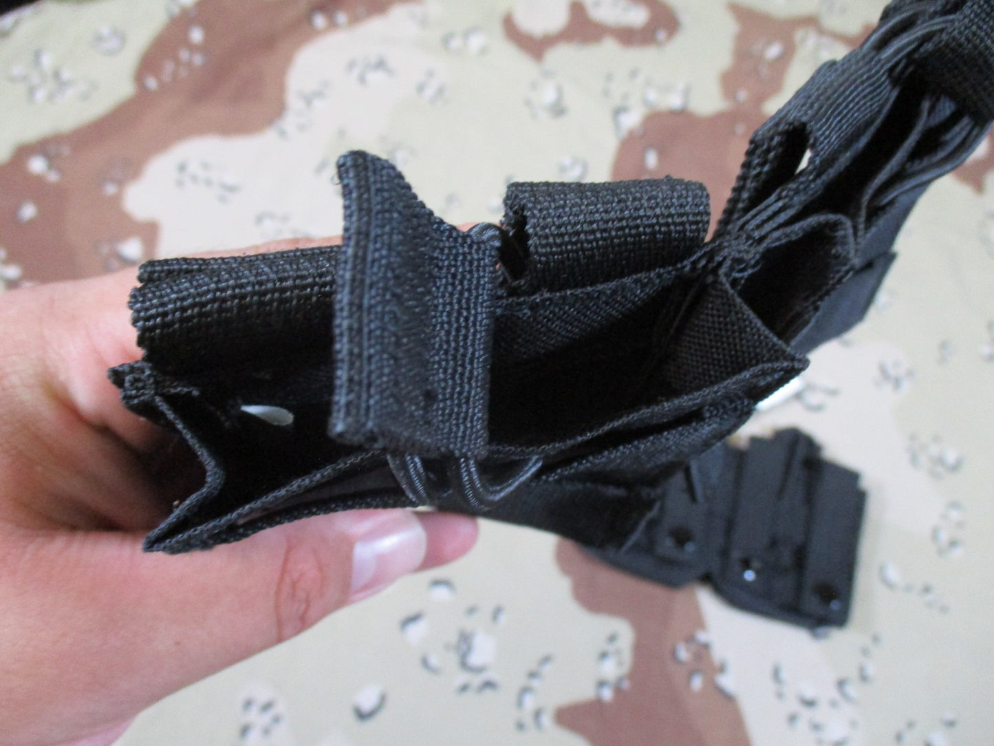 2x VISM Tactical Double Magazine Pouch MOLLE Black CV3082MP2977B New