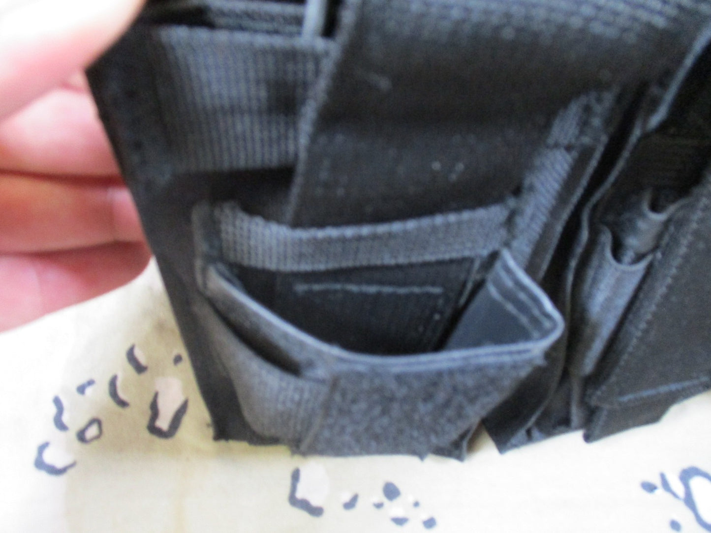 2x VISM Tactical Double Magazine Pouch MOLLE Compatible Black CVAR2MP2927B New
