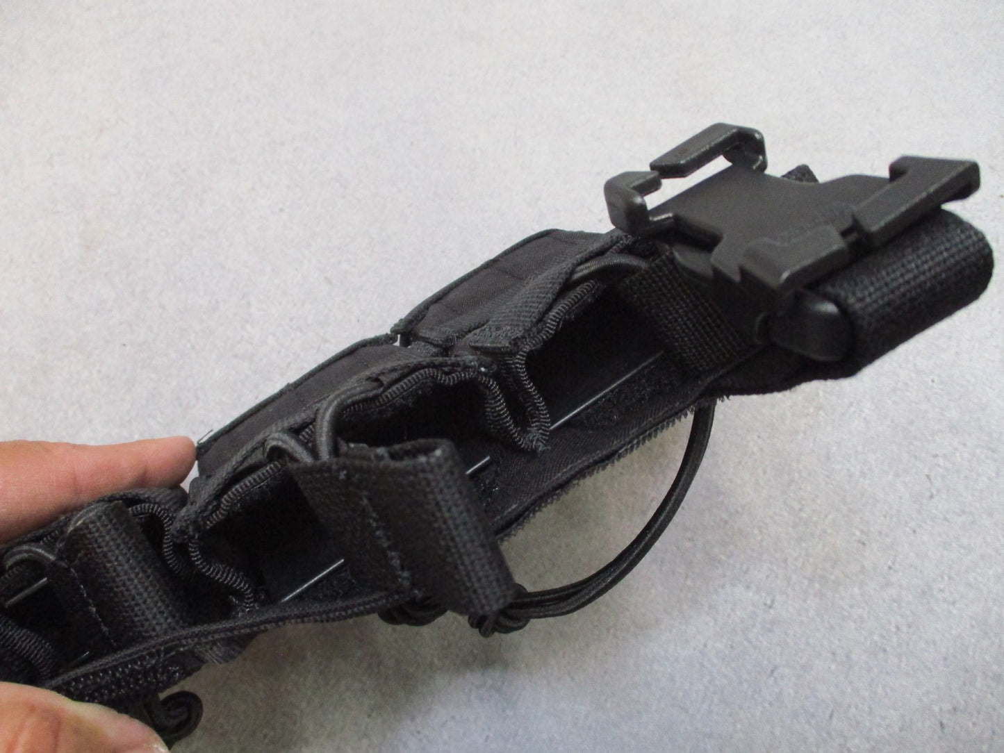 HRT Tactical Gear Response Placard Black 2 Rifle 2 Pistol Mag for Plate Carrier