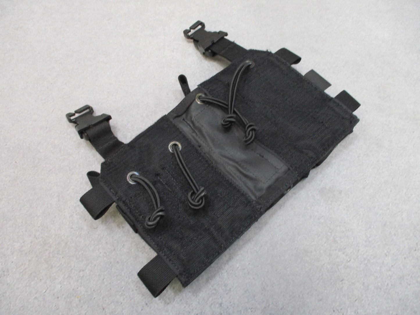 HRT Tactical Gear Response Placard Black 2 Rifle 2 Pistol Mag for Plate Carrier