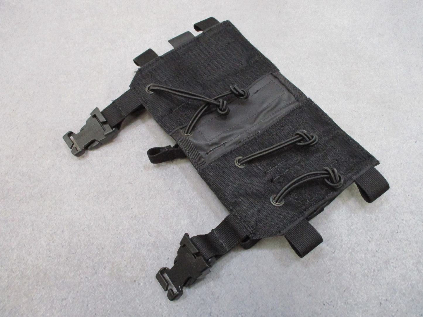 HRT Tactical Gear Response Placard Black 2 Rifle 2 Pistol Mag for Plate Carrier
