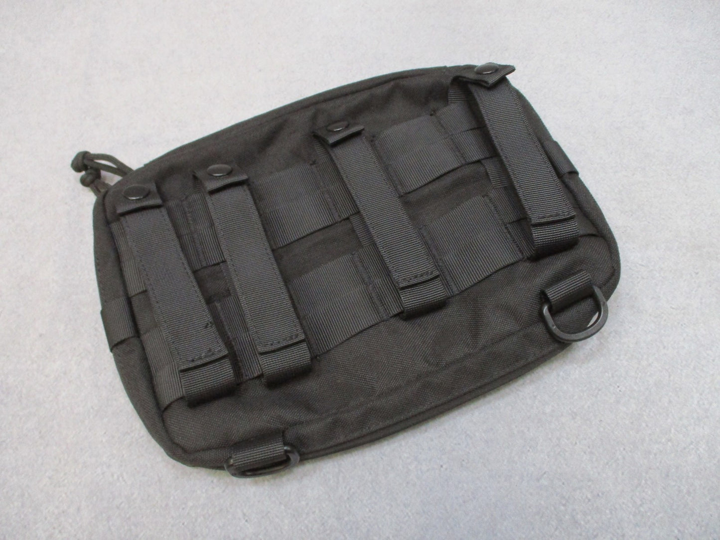 WYNEX Tactical Pouch MOLLE Compatible Black w/ Clear Vinyl Insert MAP - ADMIN