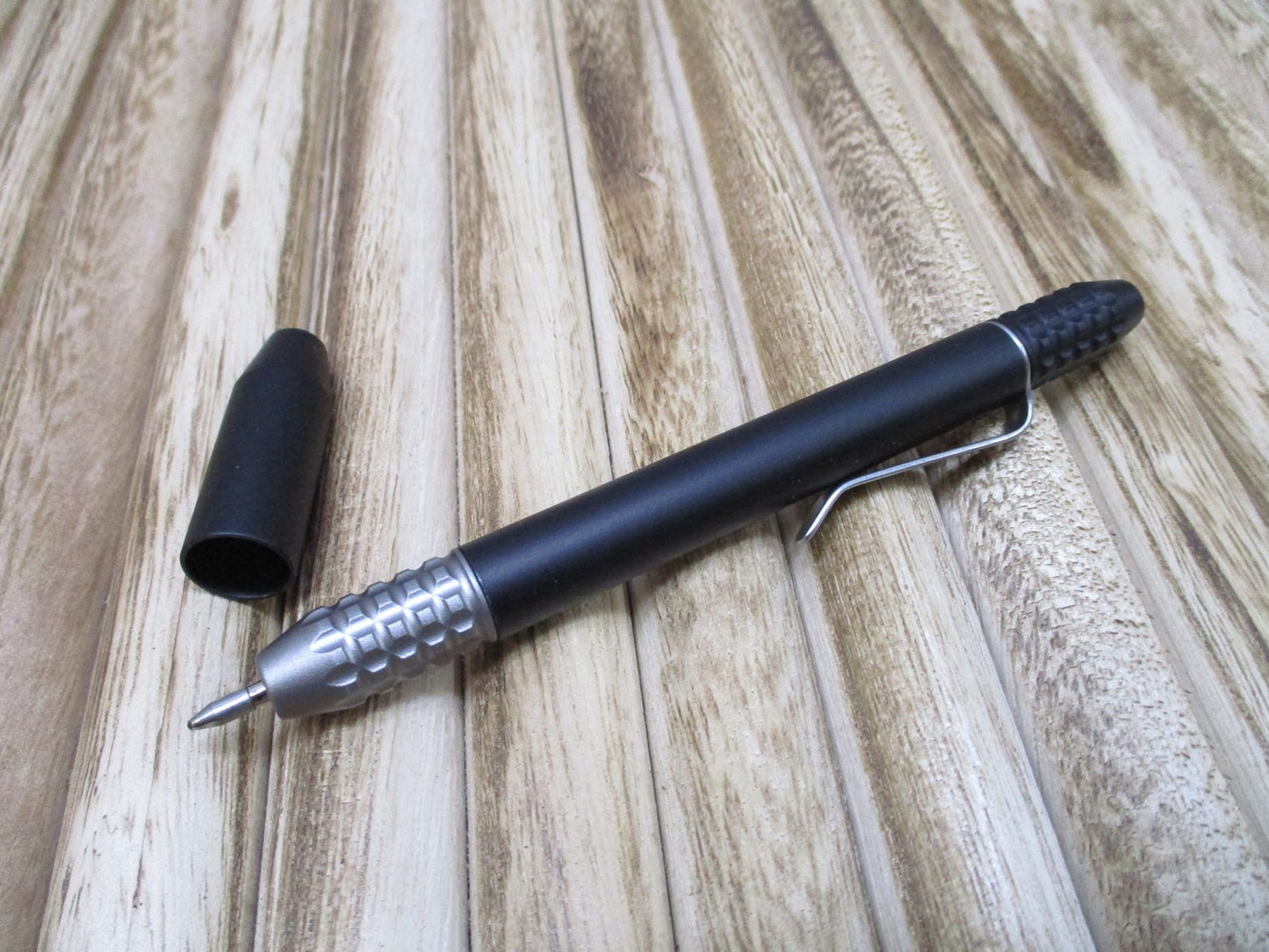 CRKT Techliner Tactical Pen Black Silver TPENBOND EDC Pocket Pen New in Box