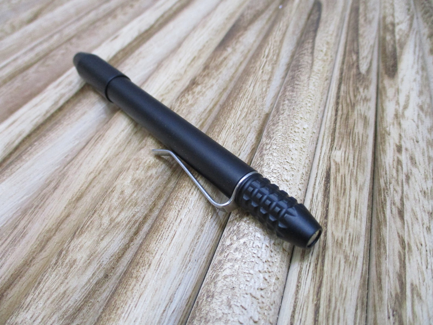 CRKT Techliner Tactical Pen Black Silver TPENBOND EDC Pocket Pen New in Box