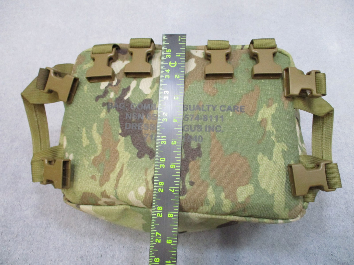 ARMY OCP MULTICAM FIRST AID KIT CLS BAG COMBAT LIFE SAVER CAT TOURNIQUET BANDAGE