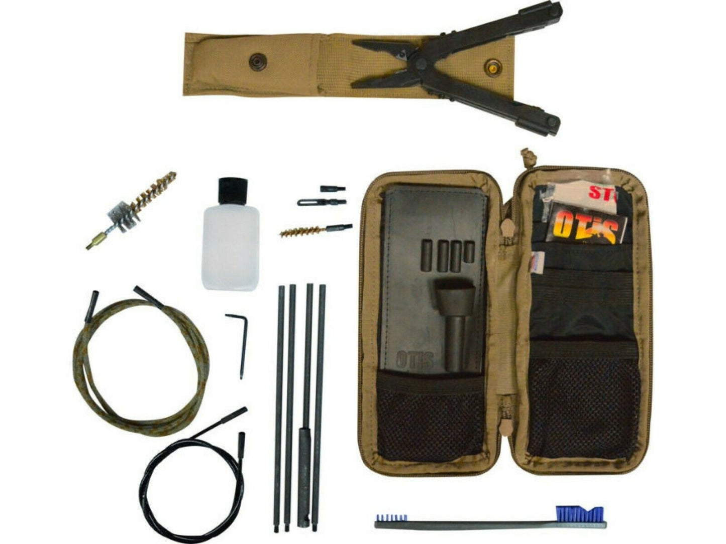 Otis/Gerber Multitool 5.56/.223 IMOD  Military Gun Cleaning Kit I-MOD COYOTE TAN