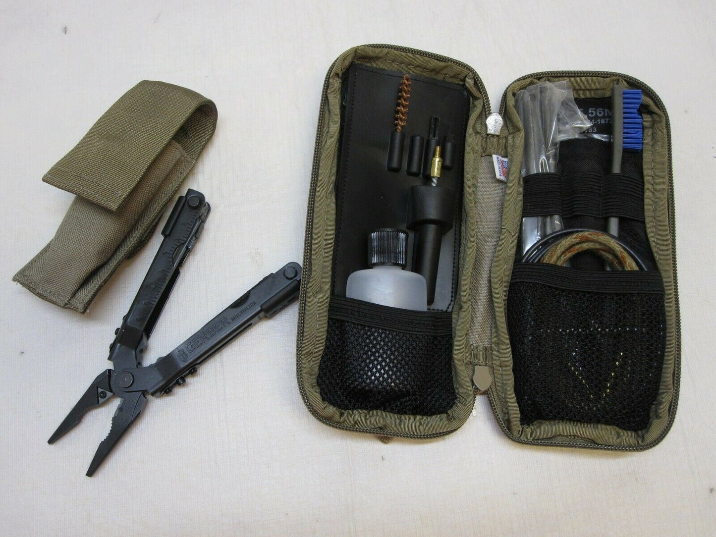 Otis/Gerber Multitool 5.56/.223 IMOD  Military Gun Cleaning Kit I-MOD COYOTE TAN