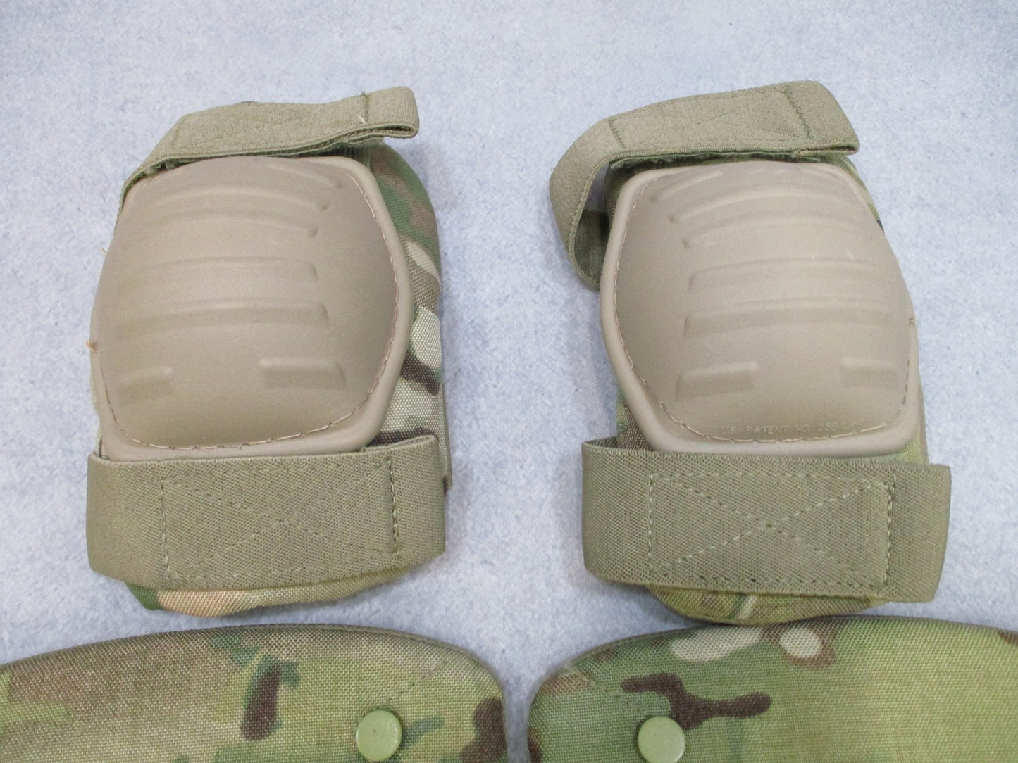 McGuire-Nicholas Tactical Knee Pads MultiCam Camo Pair Set Used Excellent
