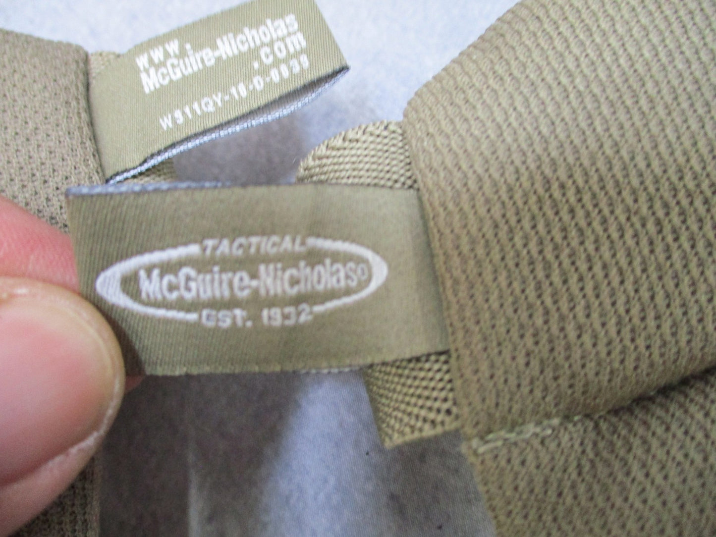 McGuire-Nicholas Tactical Knee Pads MultiCam Camo Pair Set Used Excellent