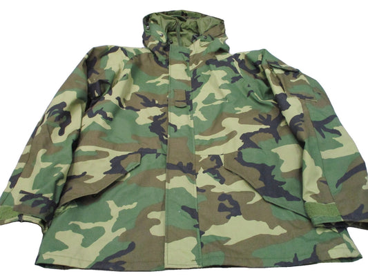 USGI ECWCS Woodland Gore-Tex Parka Large Regular Alpha Ind. 8415-01-228-1319