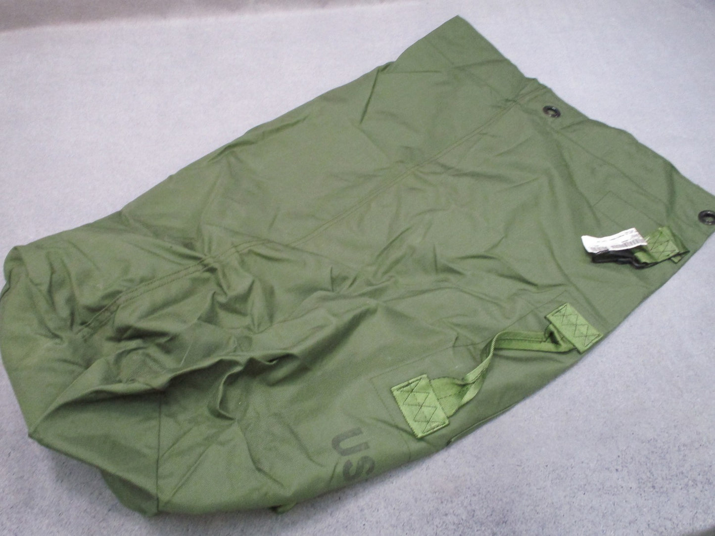 US Military Surplus Duffel Bag Olive Drab NSN 8465-01-117-8699 Sea Bag Top Load