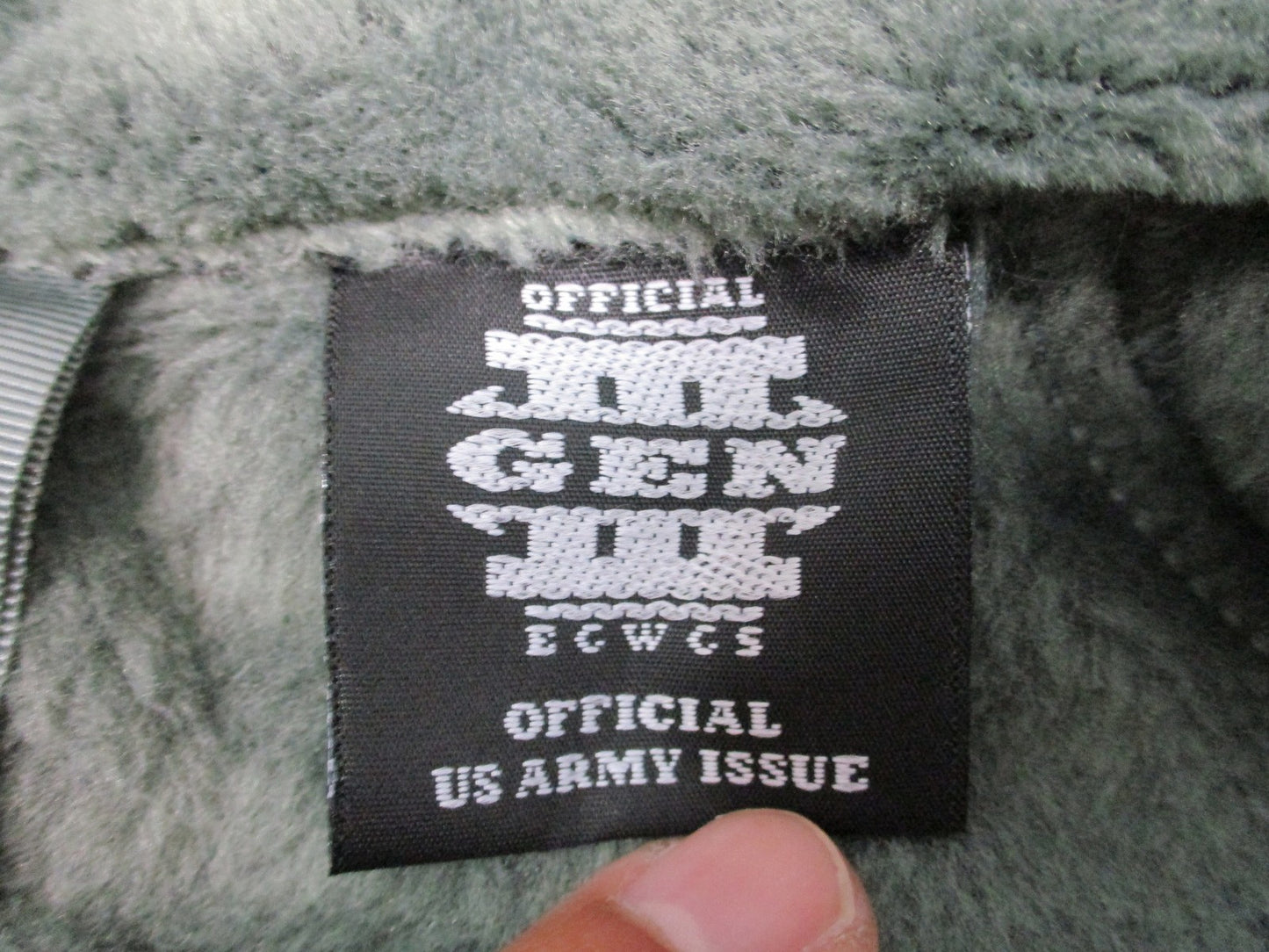 New US Army Gen III Level 3 Fleece Jacket Cold Weather Foliage Green XL-XLong