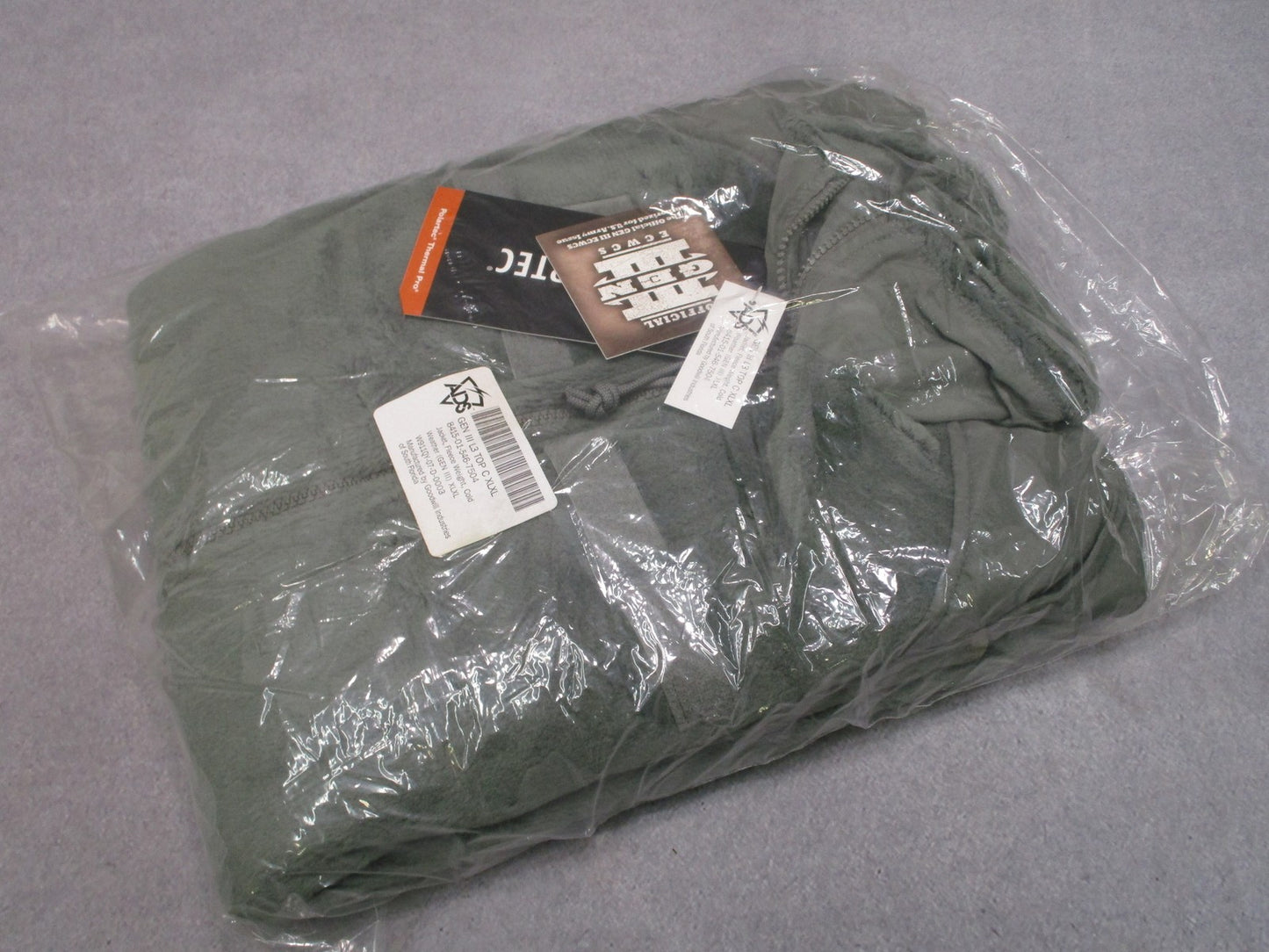 New US Army Gen III Level 3 Fleece Jacket Cold Weather Foliage Green XL-XLong