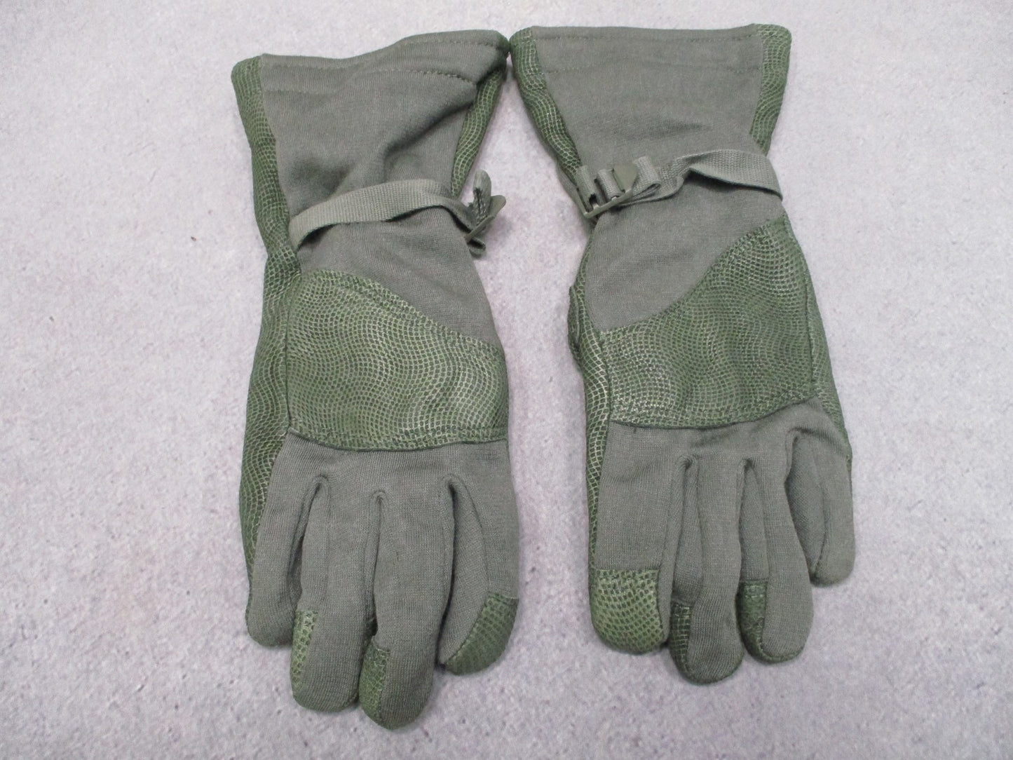 US Military Masley Handlogic Gore-Tex Nomex Tactical Gloves Green Size Small