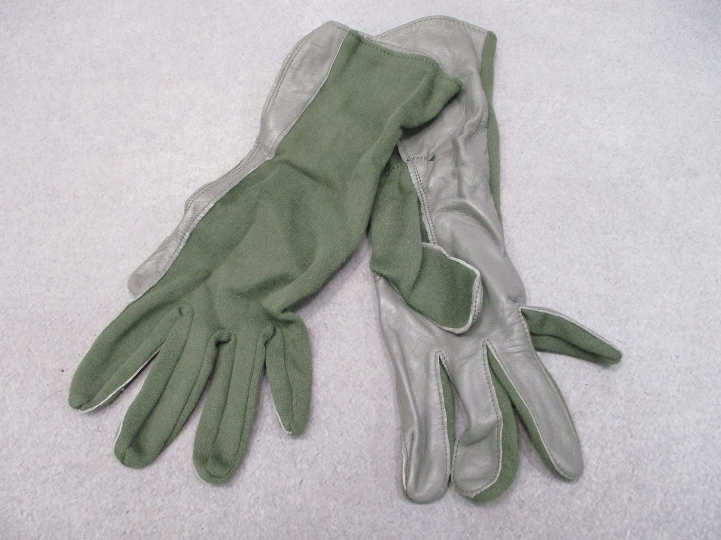 US Military Nomex Flyer's Summer Gloves Type GS/FRP-2 Green Size 11 Surplus